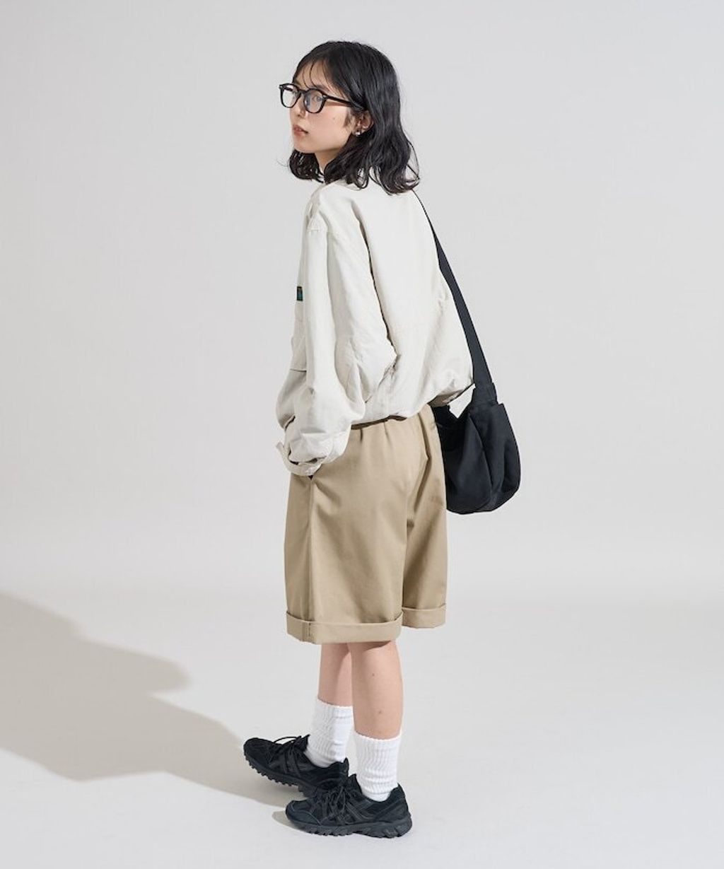 Foxfire × FREAKS STORE 雙拉鍊短版復古風尼龍外套_6