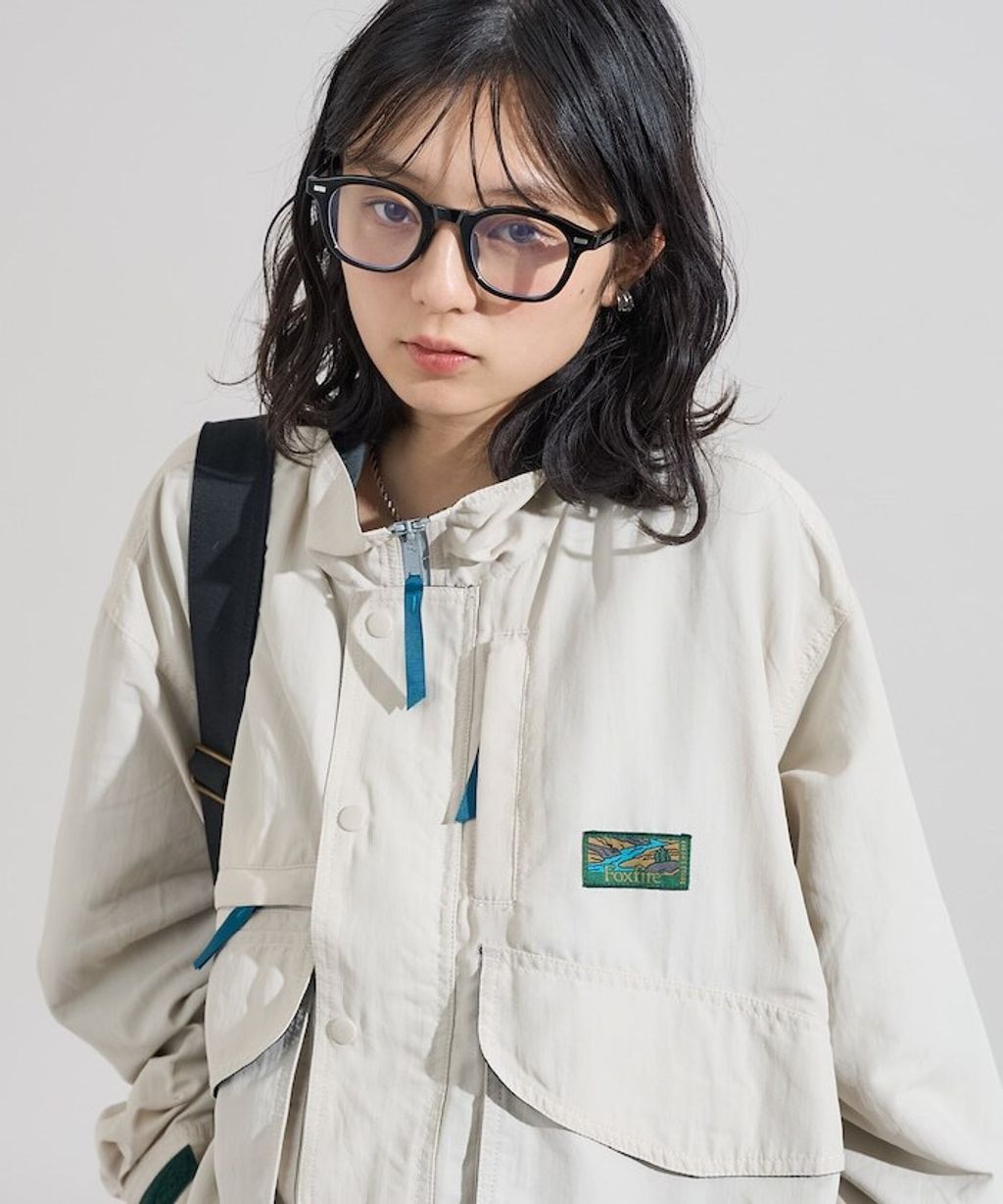 Foxfire × FREAKS STORE 雙拉鍊短版復古風尼龍外套_12