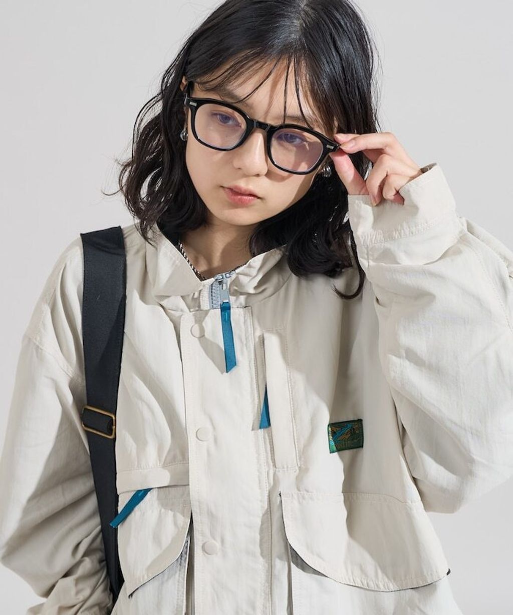 Foxfire × FREAKS STORE 雙拉鍊短版復古風尼龍外套_9