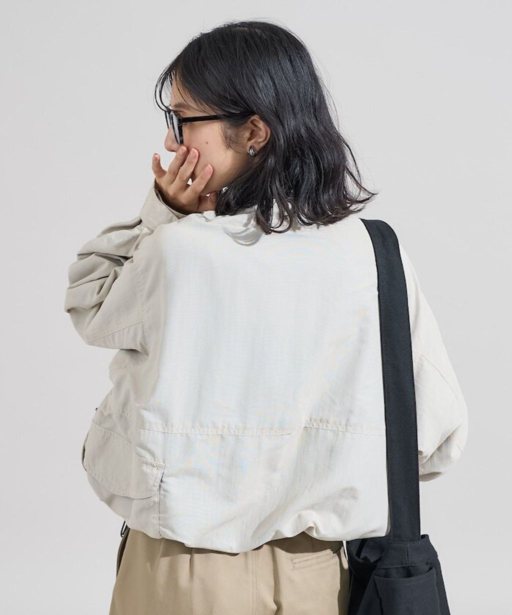 Foxfire × FREAKS STORE 雙拉鍊短版復古風尼龍外套_10