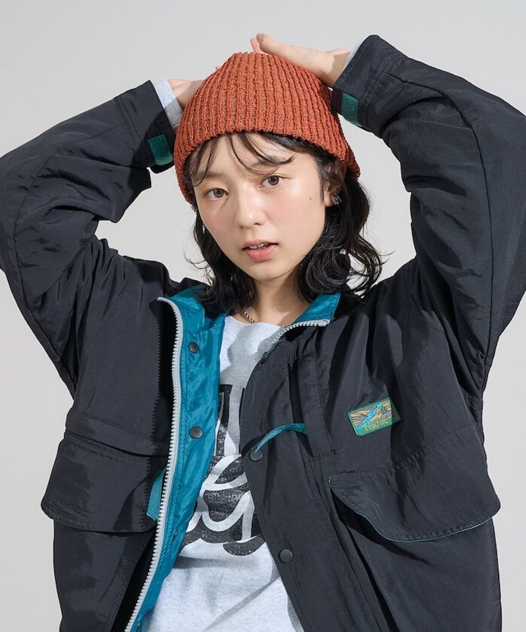 Foxfire × FREAKS STORE 雙拉鍊短版復古風尼龍外套_37