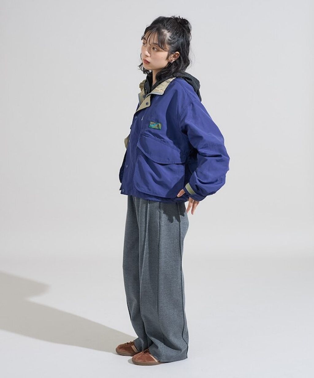 Foxfire × FREAKS STORE 雙拉鍊短版復古風尼龍外套_20
