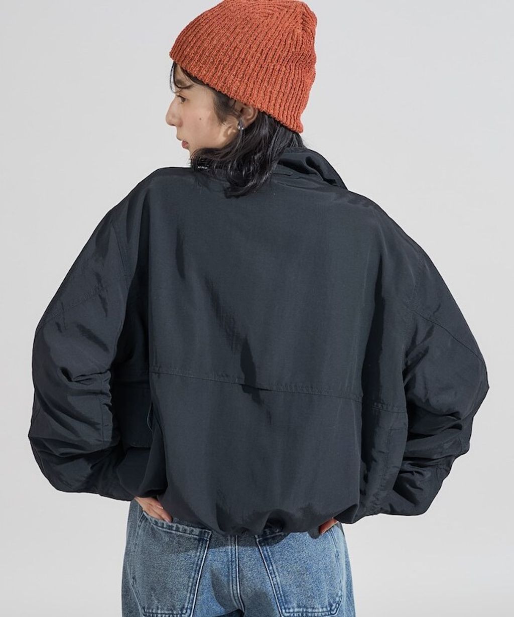 Foxfire × FREAKS STORE 雙拉鍊短版復古風尼龍外套_33