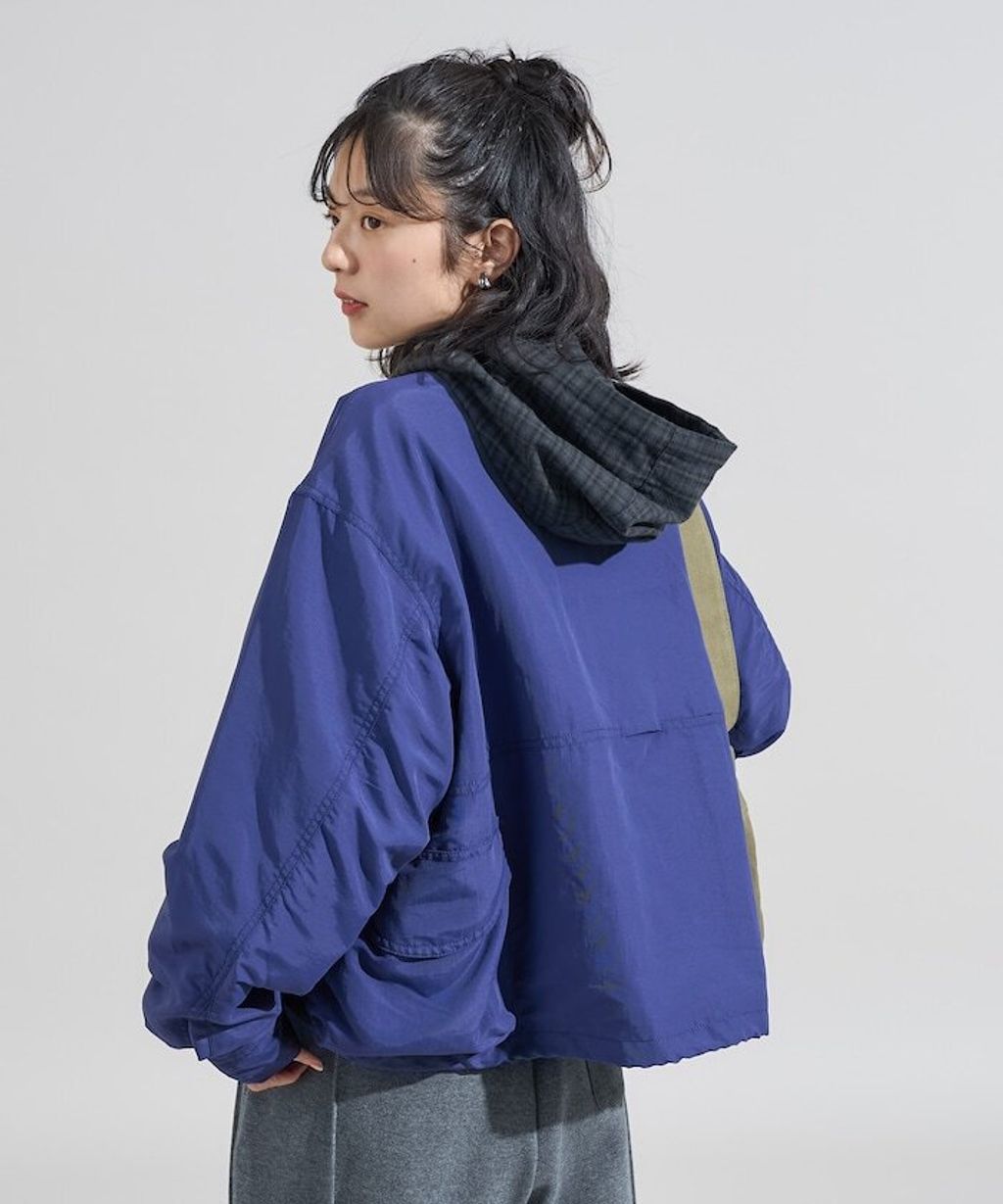 Foxfire × FREAKS STORE 雙拉鍊短版復古風尼龍外套_25