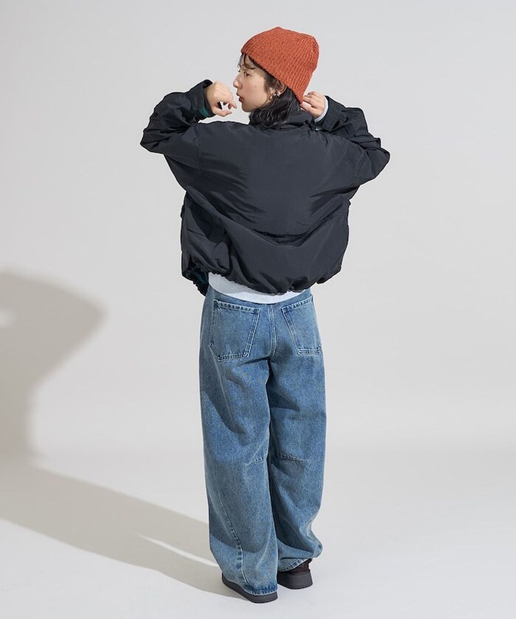 Foxfire × FREAKS STORE 雙拉鍊短版復古風尼龍外套_32