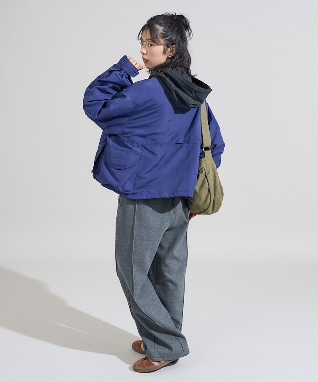 Foxfire × FREAKS STORE 雙拉鍊短版復古風尼龍外套_21