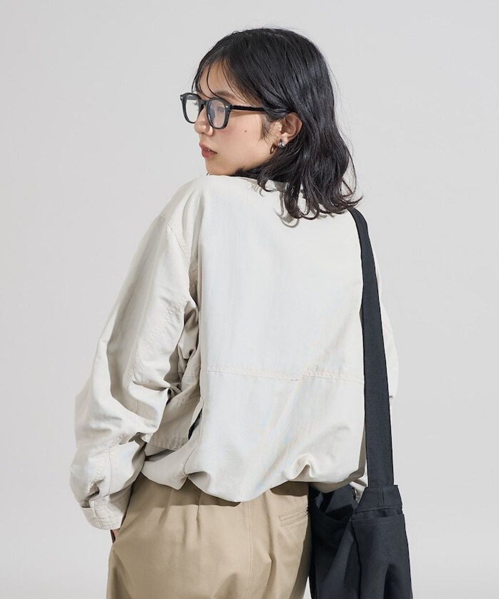 Foxfire × FREAKS STORE 雙拉鍊短版復古風尼龍外套_14