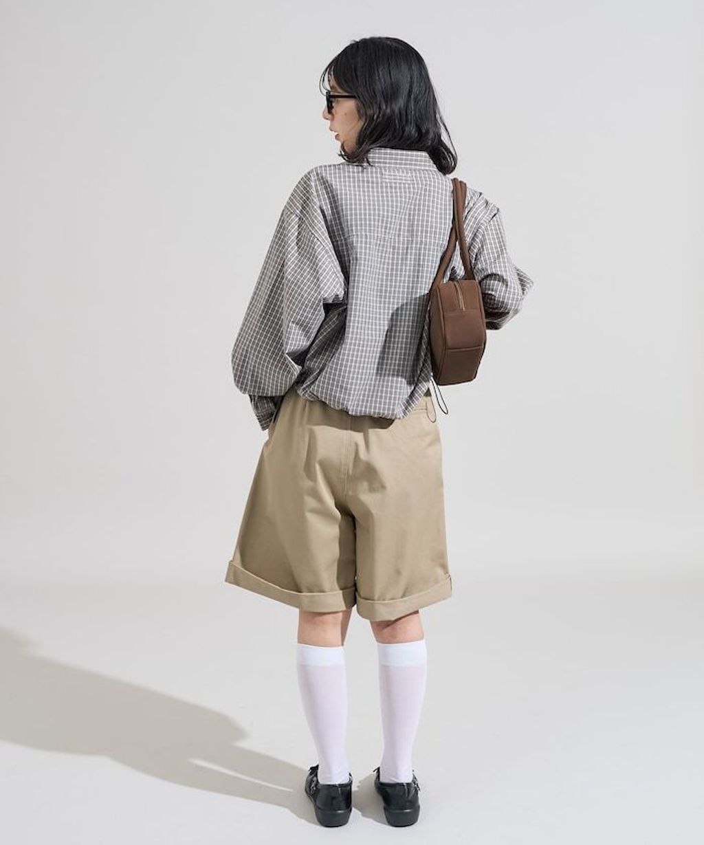 Foxfire × FREAKS STORE 短版格紋口袋襯衫_9