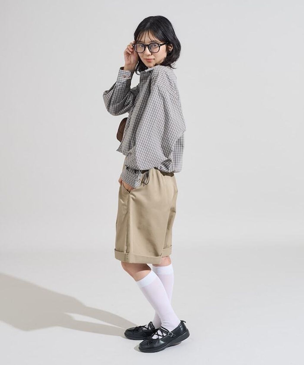 Foxfire × FREAKS STORE 短版格紋口袋襯衫_8