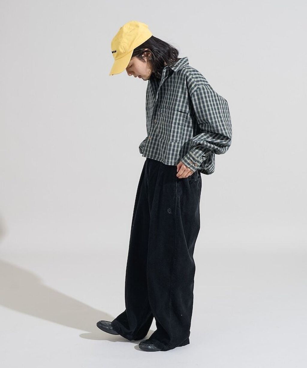 Foxfire × FREAKS STORE 短版格紋口袋襯衫_45