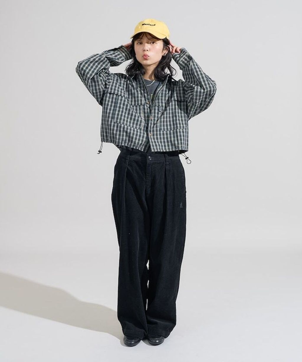 Foxfire × FREAKS STORE 短版格紋口袋襯衫_43