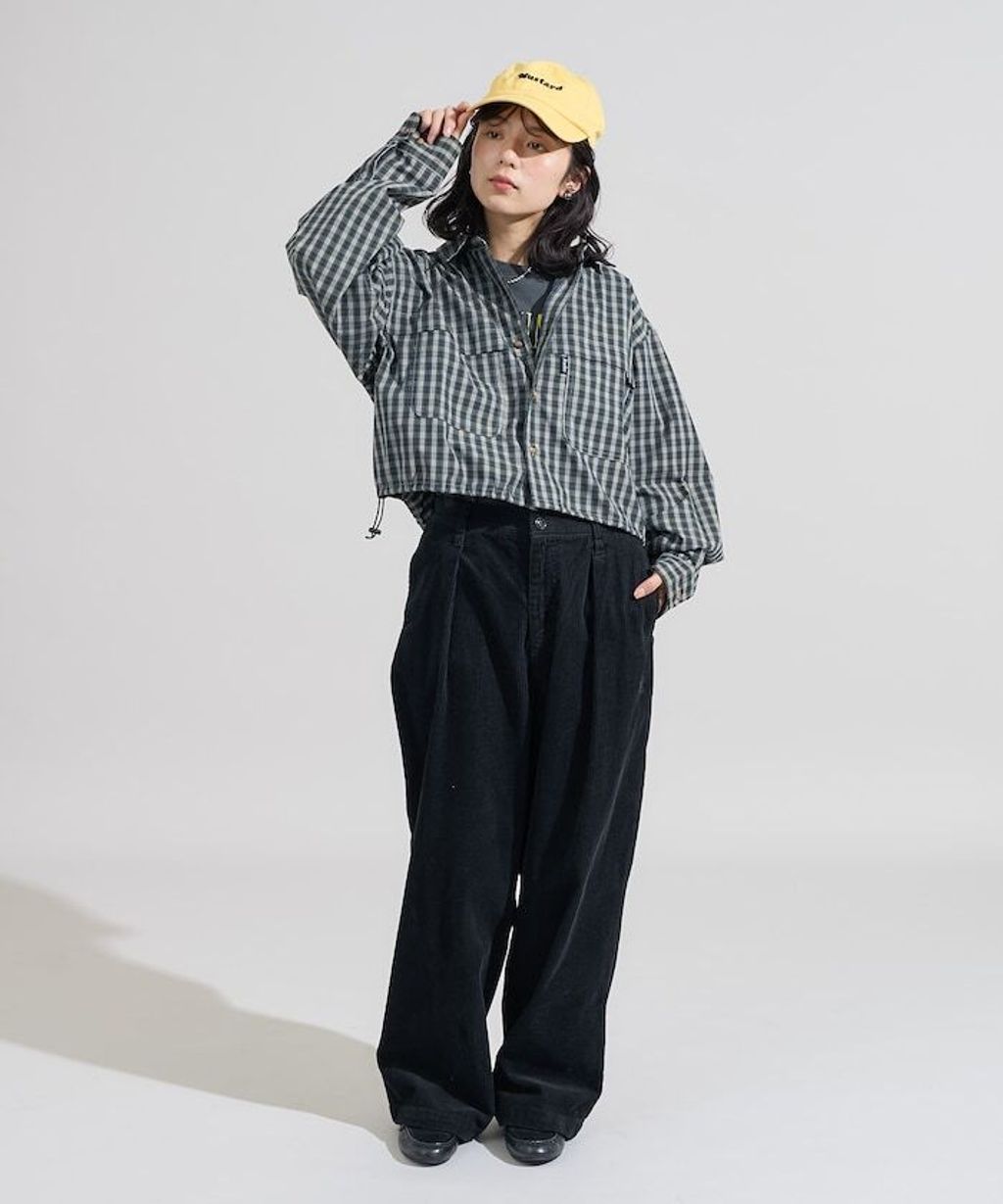 Foxfire × FREAKS STORE 短版格紋口袋襯衫_42