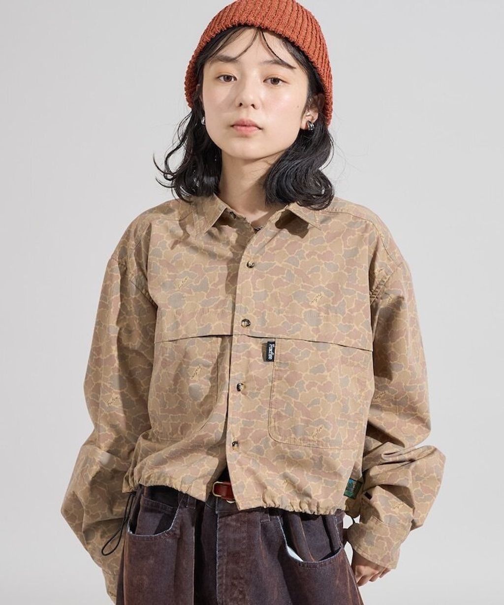 Foxfire × FREAKS STORE 短版格紋口袋襯衫_36