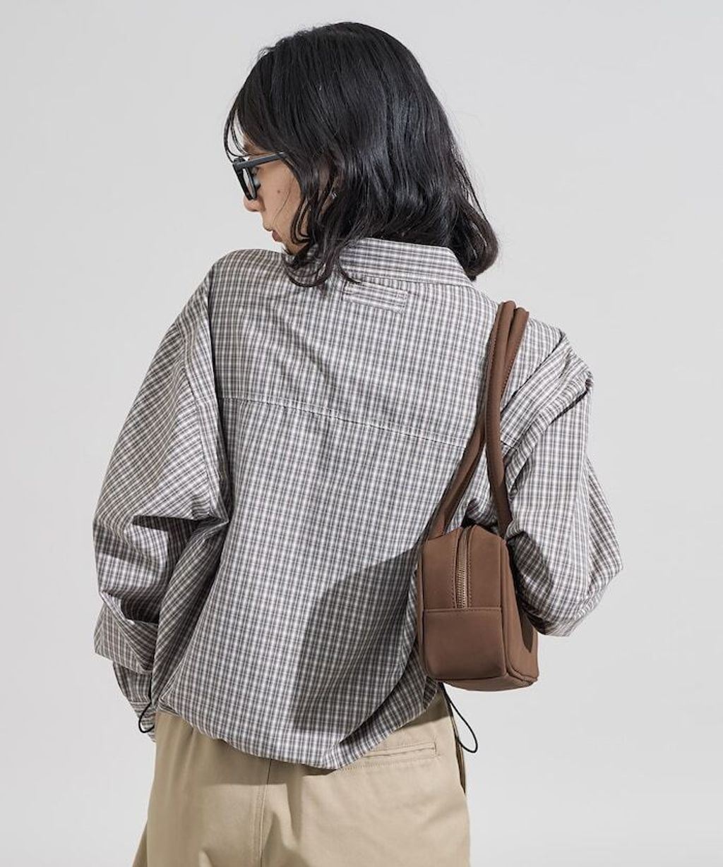 Foxfire × FREAKS STORE 短版格紋口袋襯衫_13