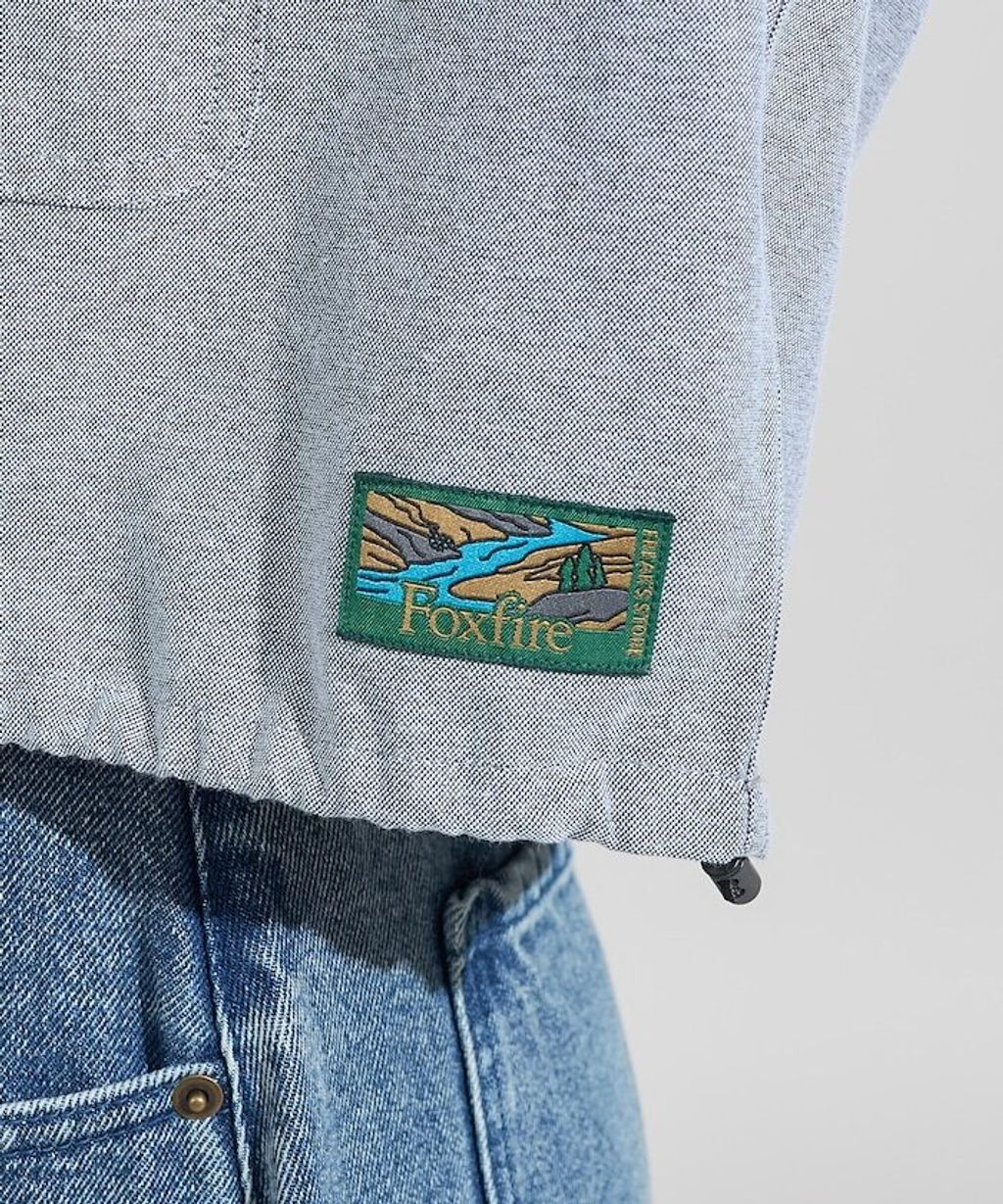 Foxfire × FREAKS STORE 牛津布短版下擺抽繩口袋襯衫_13