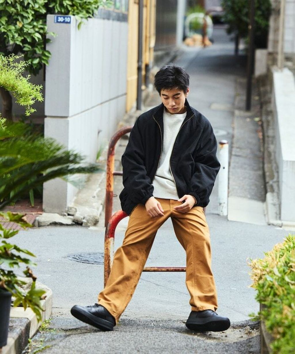 FREAKS STORE 寬版立領鴨絨中綿水洗工裝外套_19