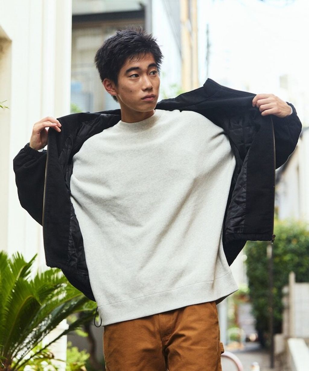 FREAKS STORE 寬版立領鴨絨中綿水洗工裝外套_29