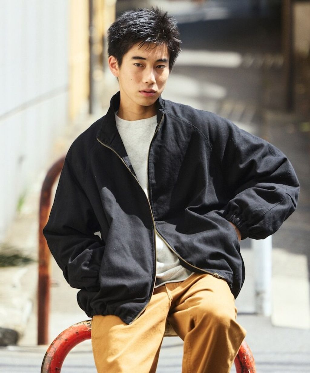 FREAKS STORE 寬版立領鴨絨中綿水洗工裝外套_24