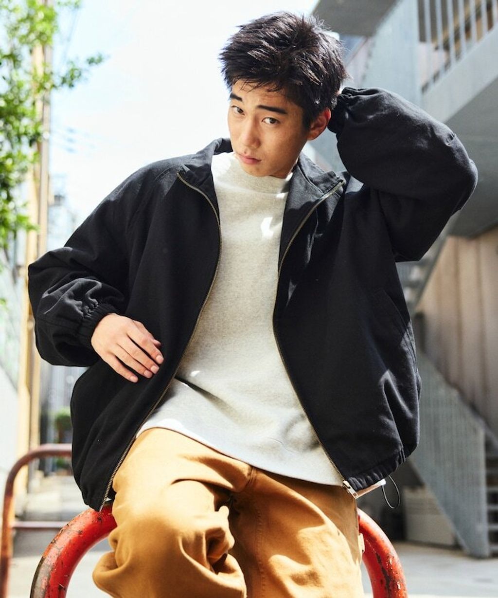 FREAKS STORE 寬版立領鴨絨中綿水洗工裝外套_2