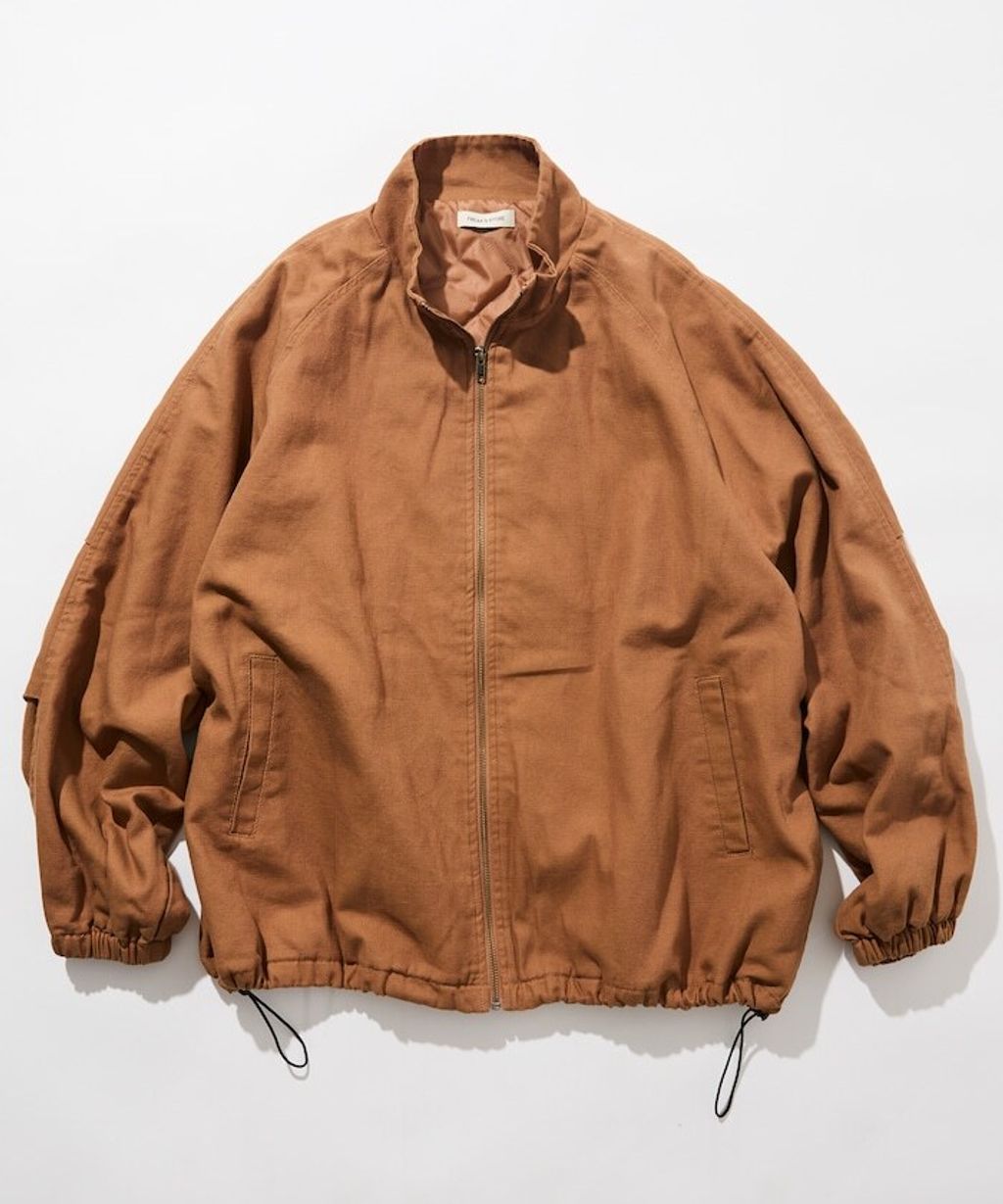 FREAKS STORE 寬版立領鴨絨中綿水洗工裝外套_3