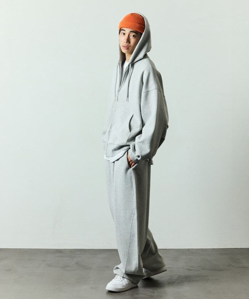 FREAKS STORE 寬鬆版型雙拉鍊連帽外套_31