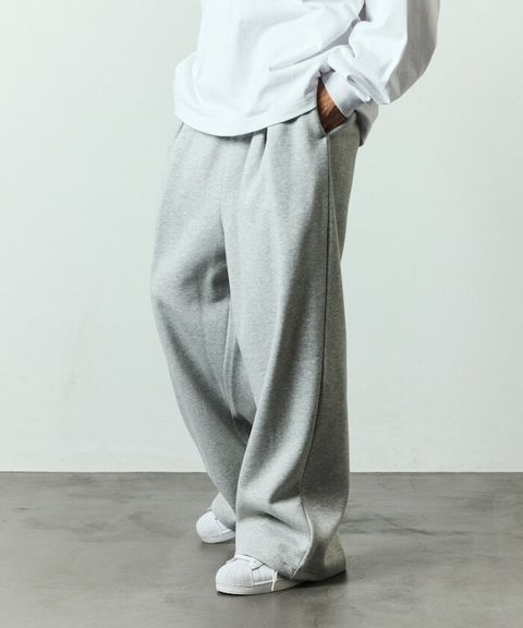 FREAKS STORE 寬褲管輕量保暖運動棉褲_47