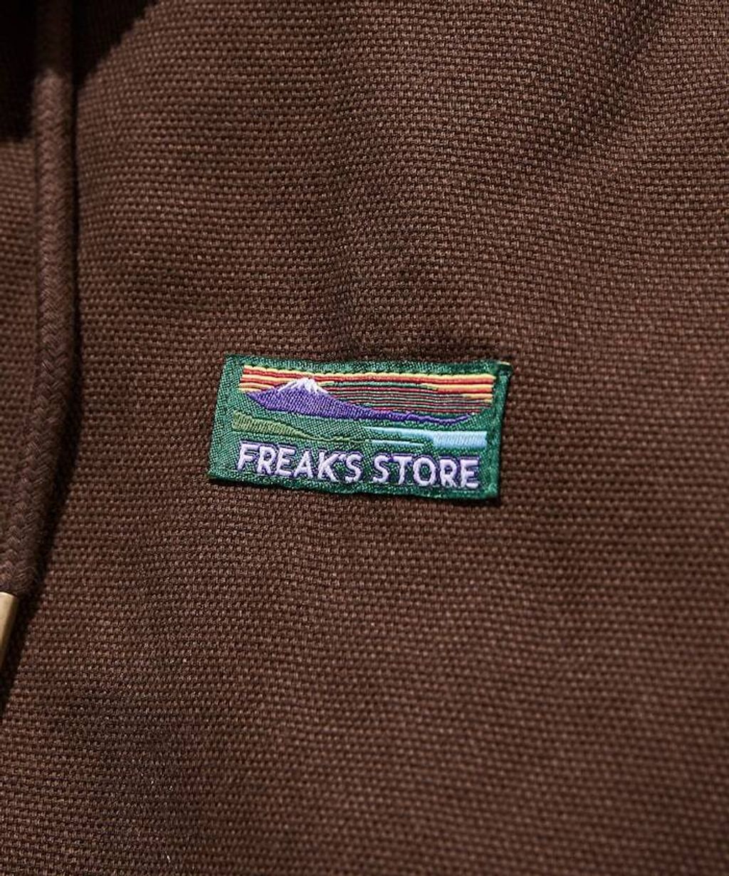 FREAKS STORE 寬版復古鴨絨工裝連帽外套_6