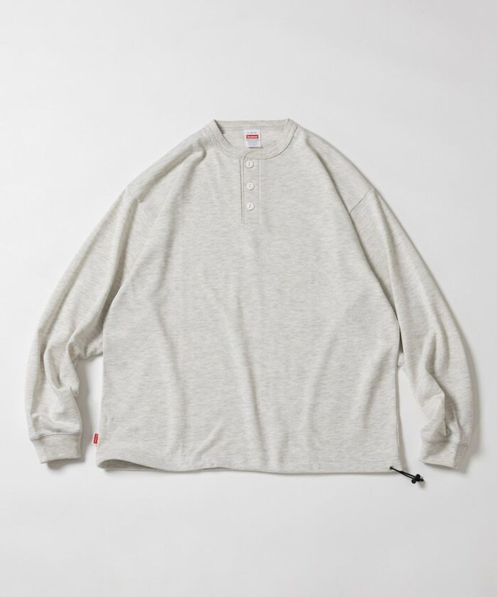 FREAKS STORE Healthknit 圓領及亨利領薄長袖上衣套組(一套2入)_9