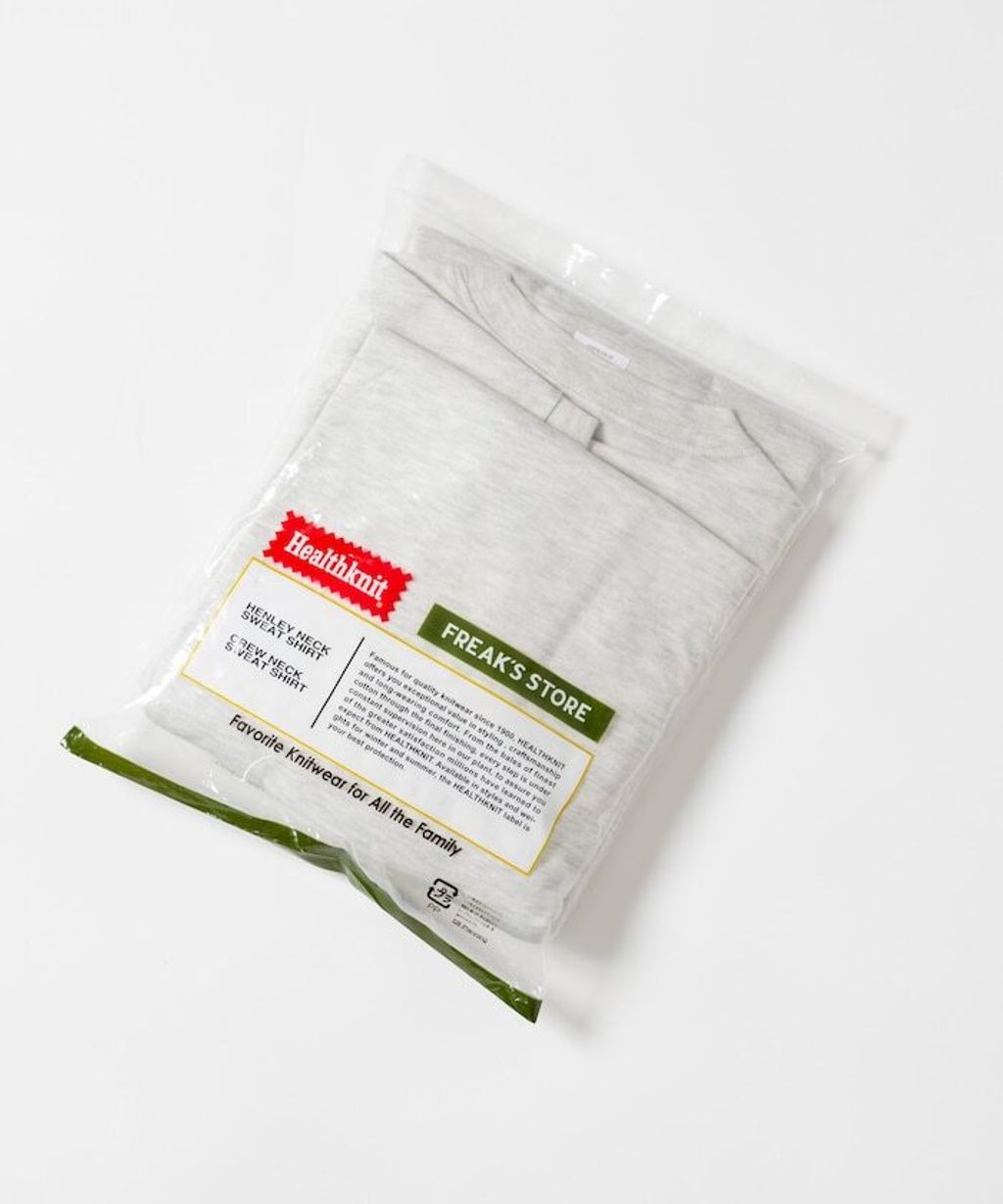 FREAKS STORE Healthknit 圓領及亨利領薄長袖上衣套組(一套2入)_5