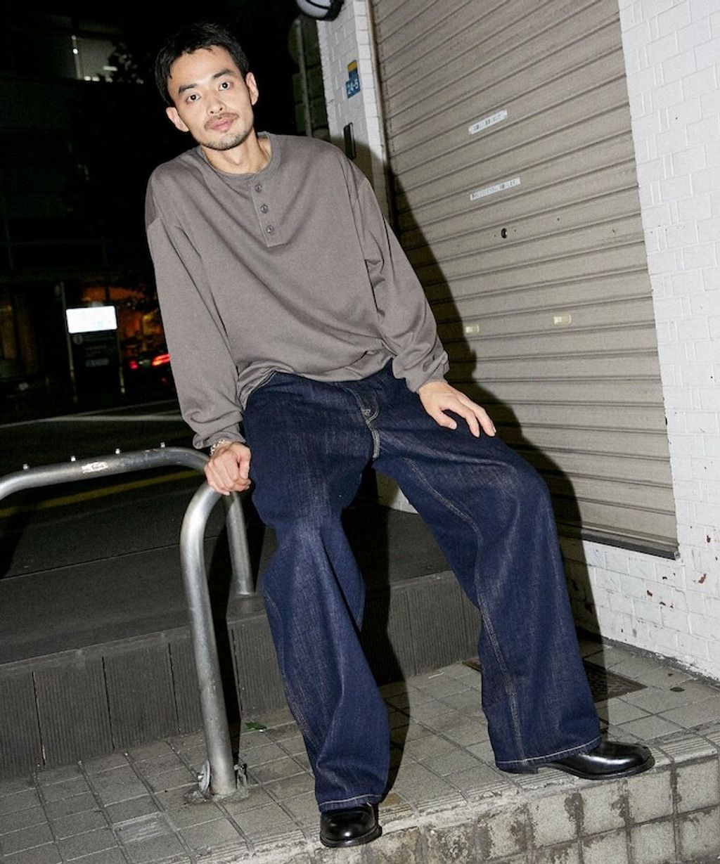 FREAKS STORE Healthknit 圓領及亨利領薄長袖上衣套組(一套2入)_40