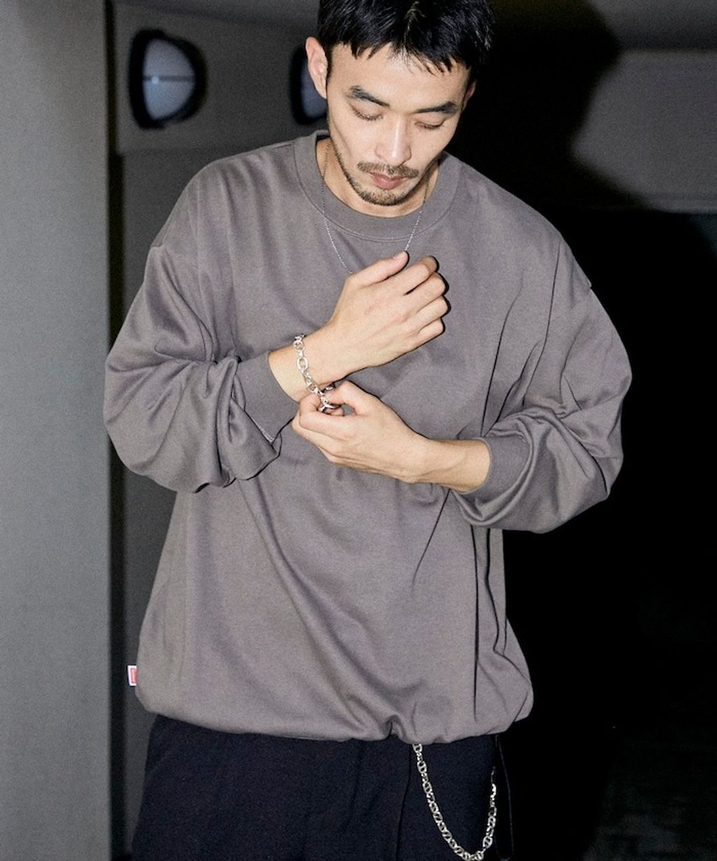 FREAKS STORE Healthknit 圓領及亨利領薄長袖上衣套組(一套2入)_33