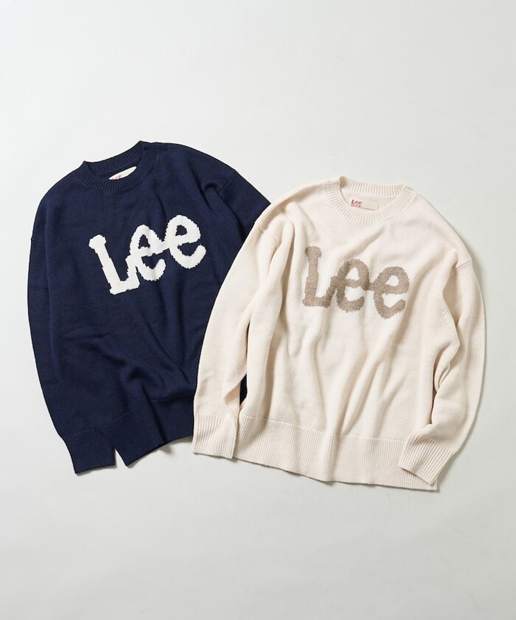 LEE × FREAKS STORE 聯名大LOGO提花針織衫_3