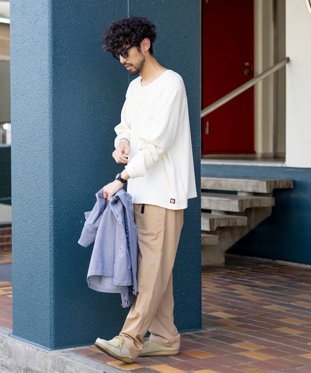 RED KAP x FREAKS STORE 網眼布亨利領長袖上衣_31