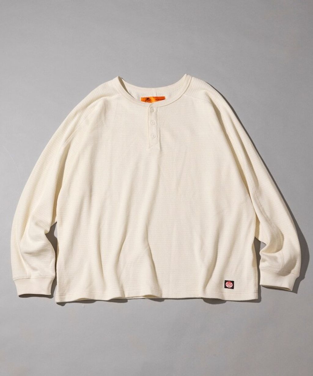 RED KAP x FREAKS STORE 網眼布亨利領長袖上衣_15