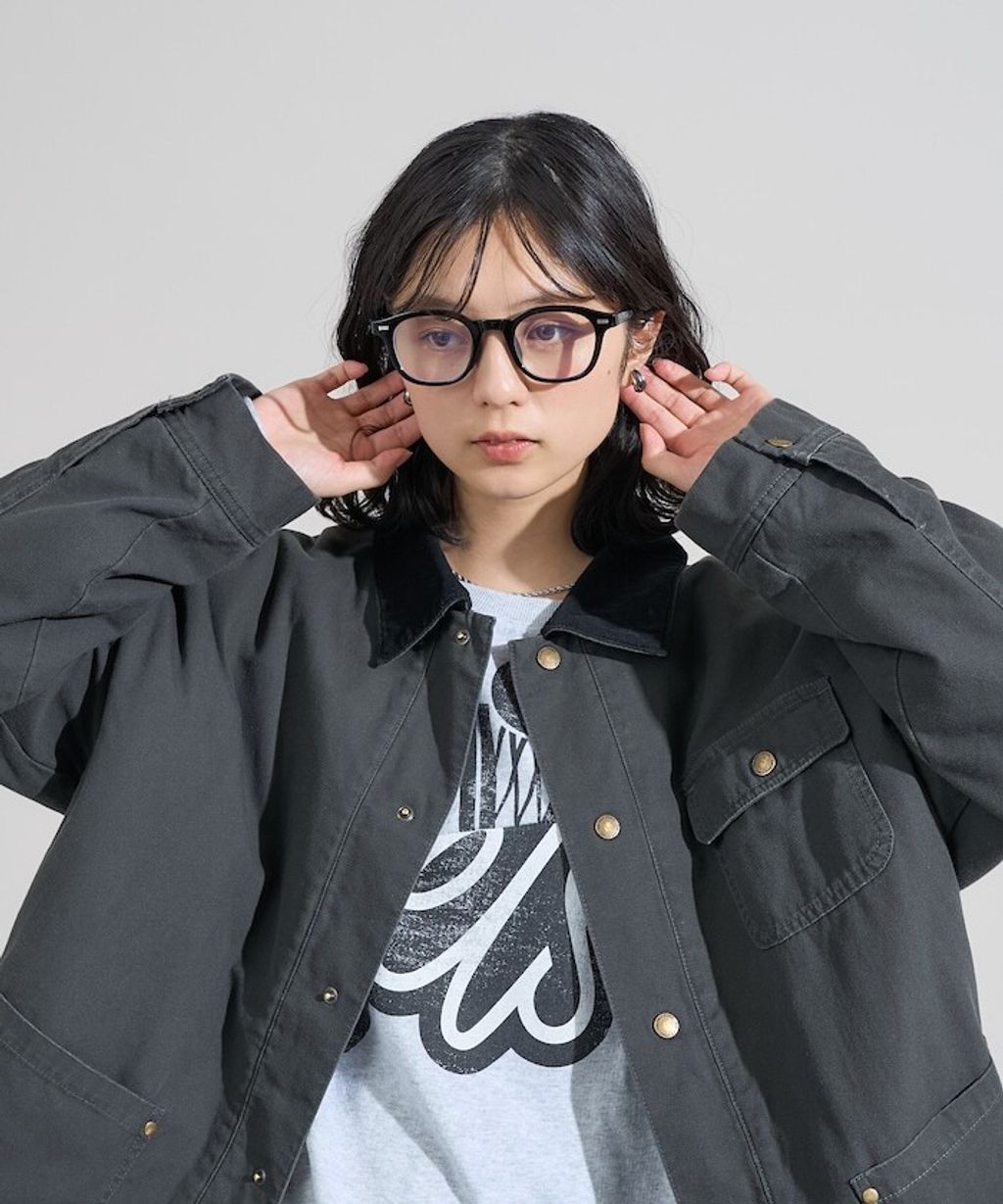 FREAKS STORE 燈芯絨領古著感工裝外套_19