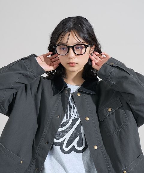 FREAKS STORE 燈芯絨領古著感工裝外套_19