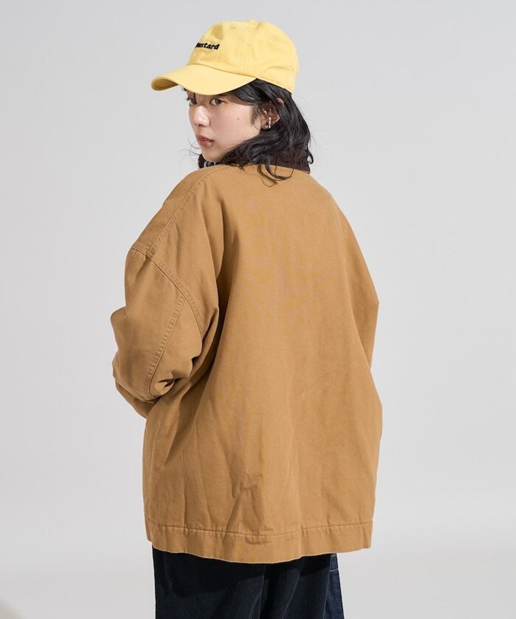 FREAKS STORE 燈芯絨領古著感工裝外套_10
