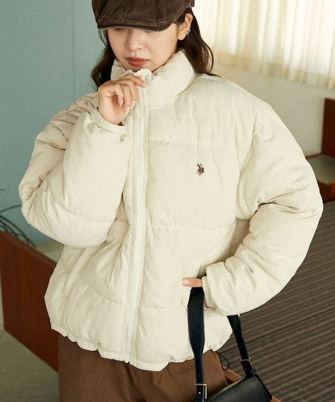 U.S. POLO ASSN. 燈芯絨保暖中綿外套_1