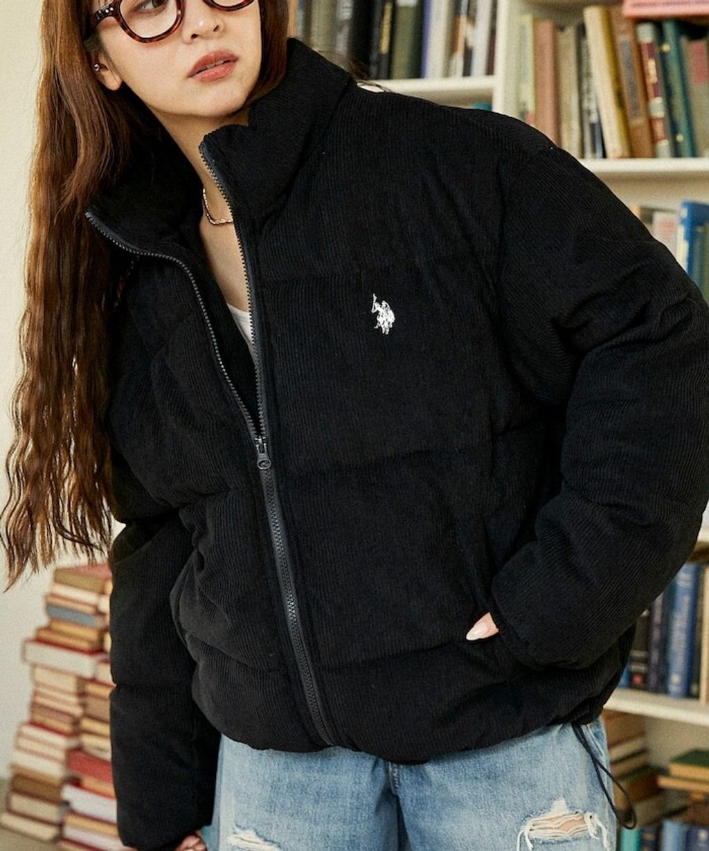 U.S. POLO ASSN. 燈芯絨保暖中綿外套_26