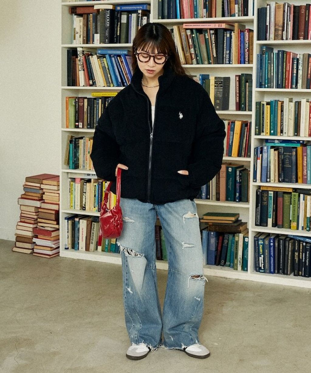 U.S. POLO ASSN. 燈芯絨保暖中綿外套_30