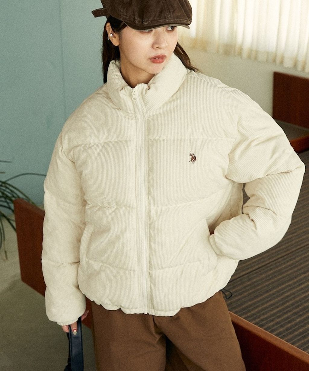 U.S. POLO ASSN. 燈芯絨保暖中綿外套_19