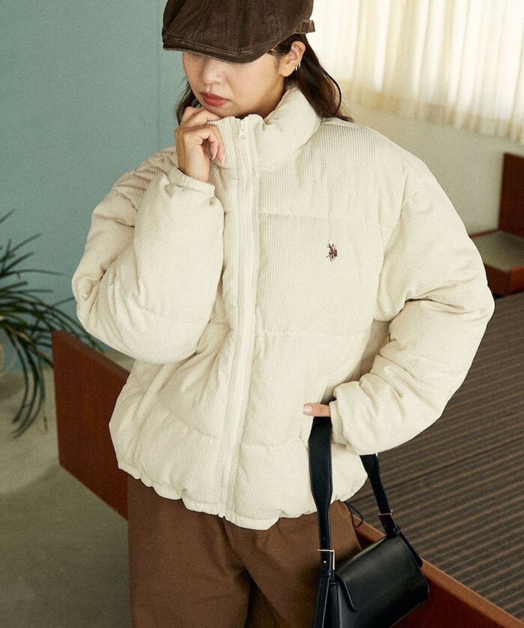 U.S. POLO ASSN. 燈芯絨保暖中綿外套_17