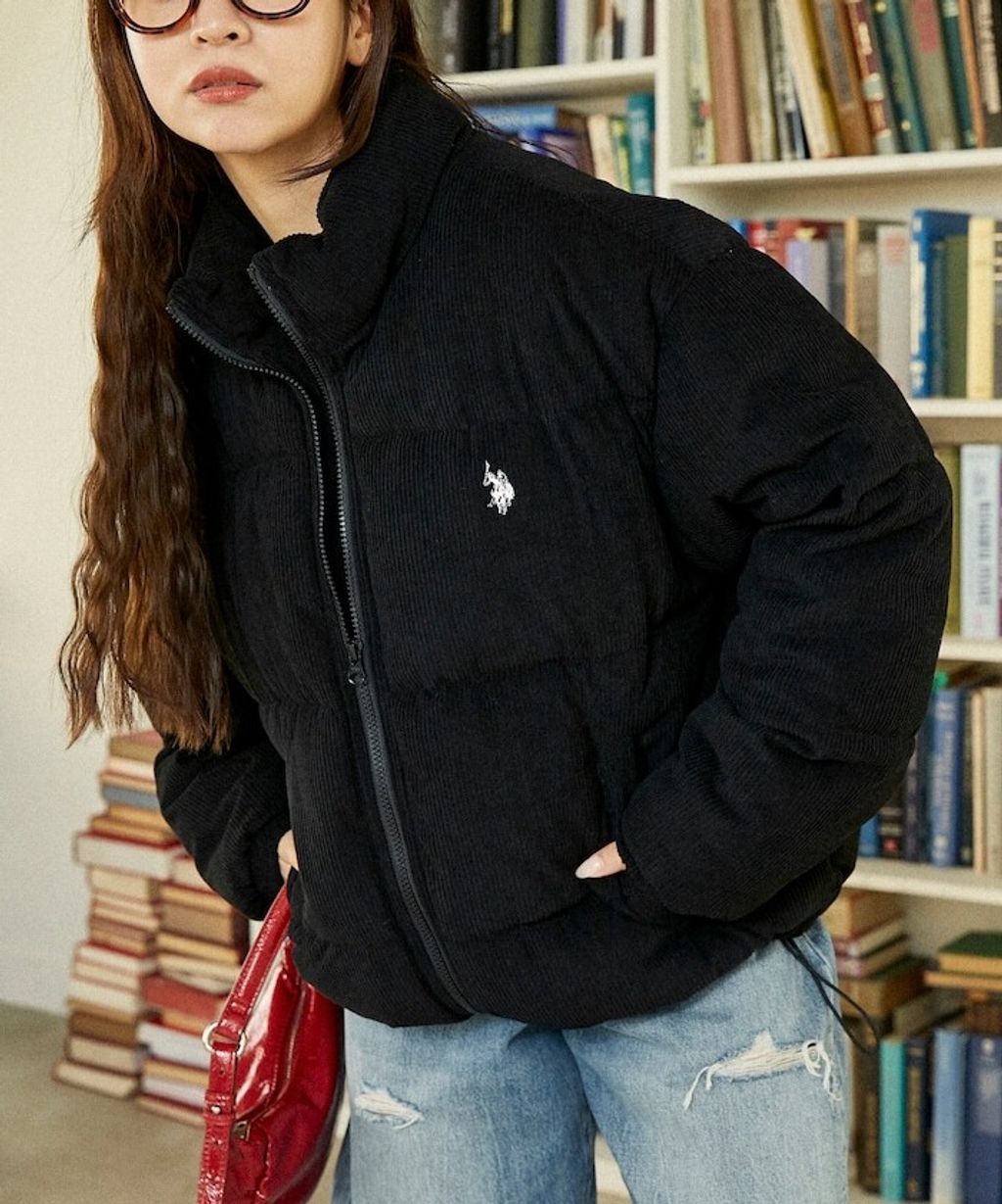 U.S. POLO ASSN. 燈芯絨保暖中綿外套_33