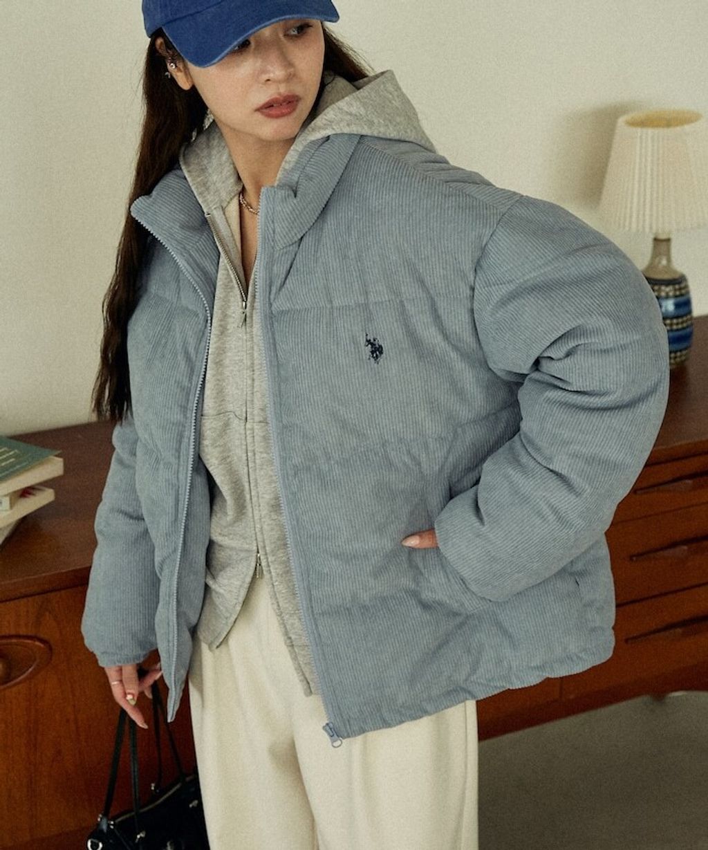 U.S. POLO ASSN. 燈芯絨保暖中綿外套_10
