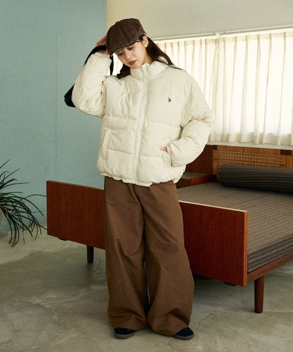 U.S. POLO ASSN. 燈芯絨保暖中綿外套_23