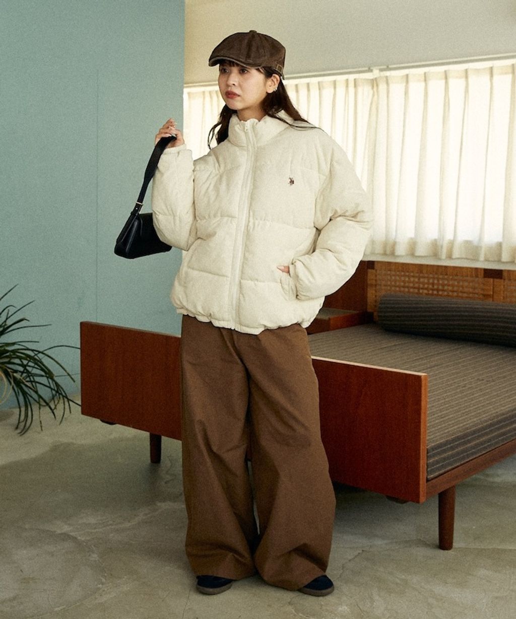 U.S. POLO ASSN. 燈芯絨保暖中綿外套_20