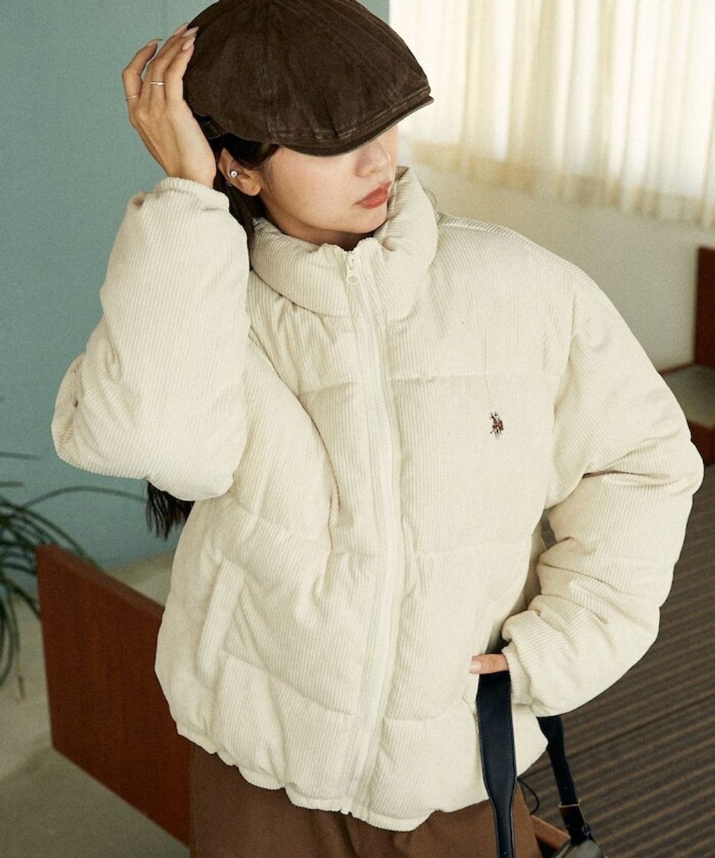U.S. POLO ASSN. 燈芯絨保暖中綿外套_16