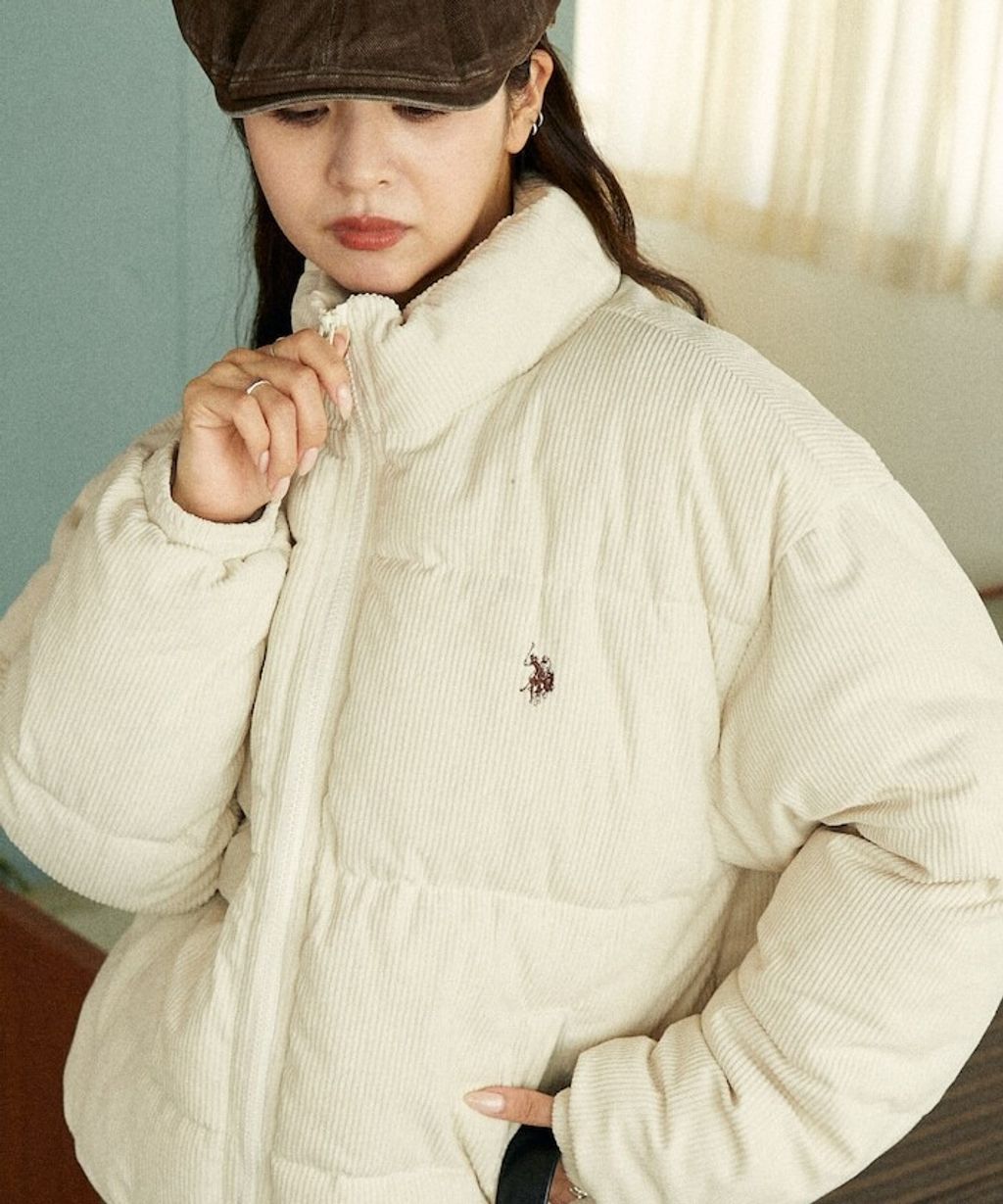 U.S. POLO ASSN. 燈芯絨保暖中綿外套_15