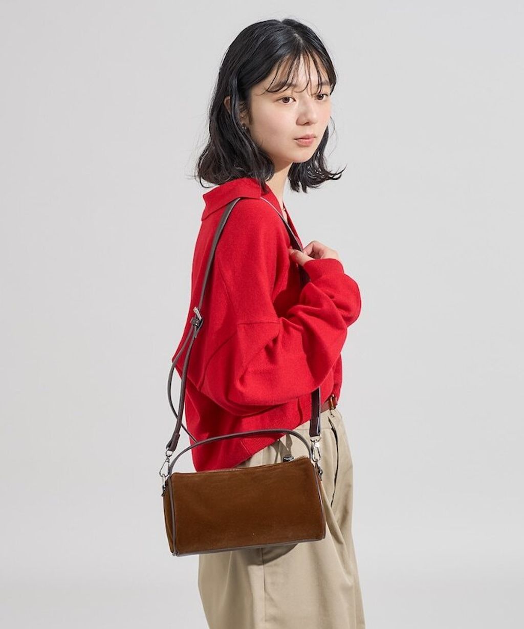 FREAKS STORE 2WAY肩背手提兩用麂皮迷你包_10