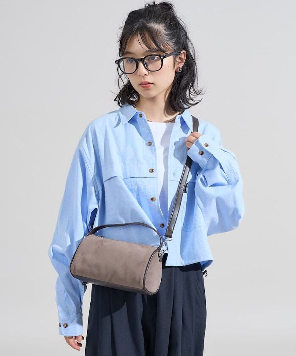 FREAKS STORE 2WAY肩背手提兩用麂皮迷你包_13